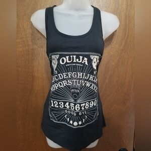 Ouija Graphic Racerback Tank Top